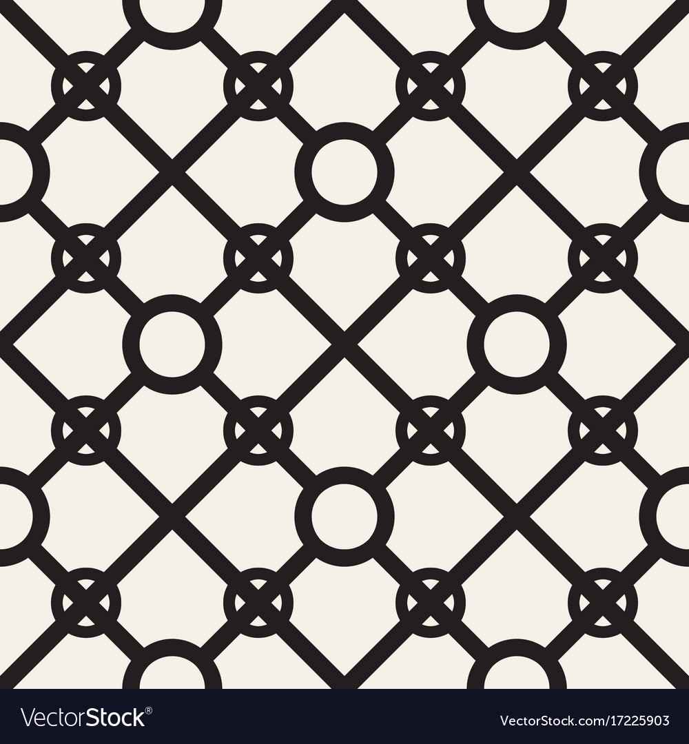 Abstract geometric lines lattice pattern seamless