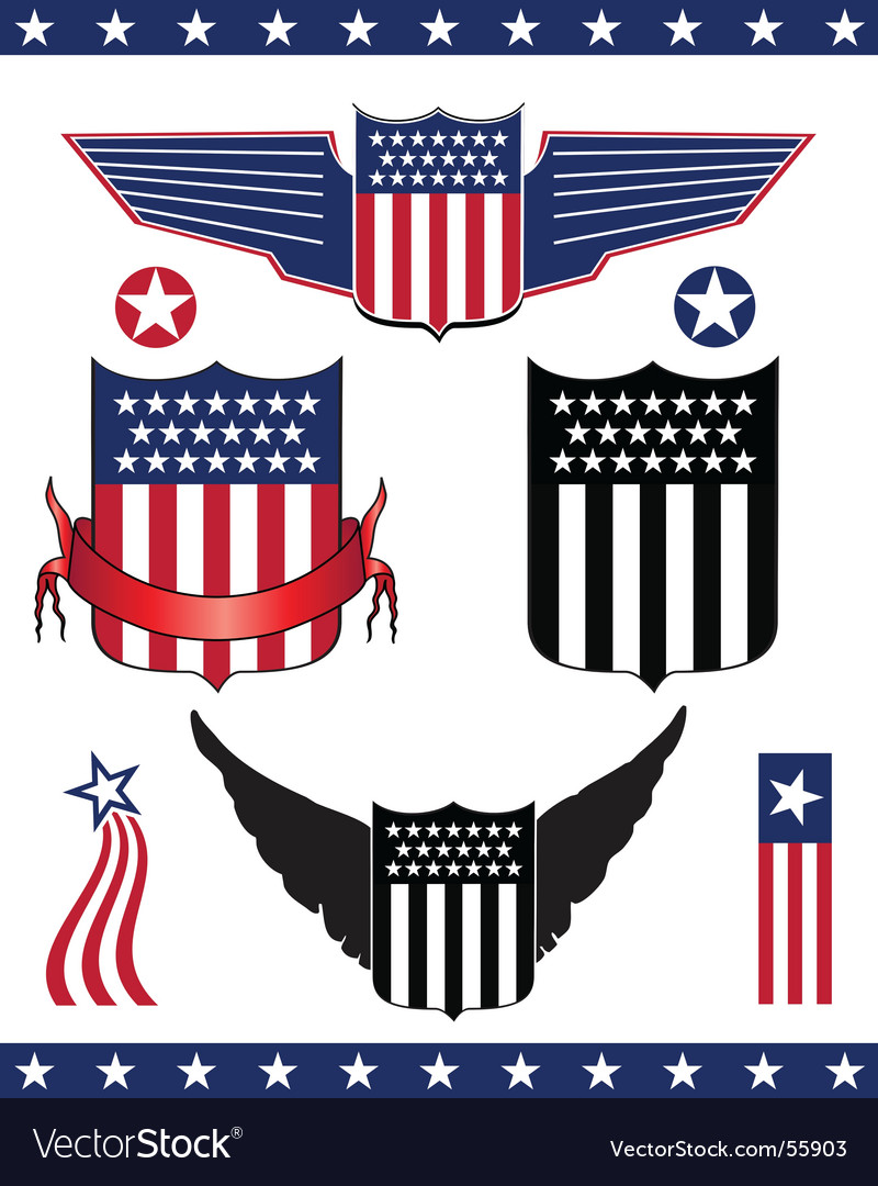 American Flag Ribbon