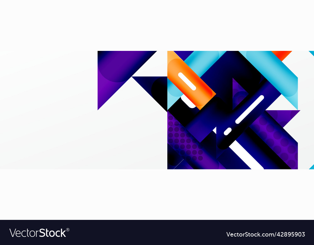 Background color abstract overlapping stripes vector image Background color abstract overlapping stripes