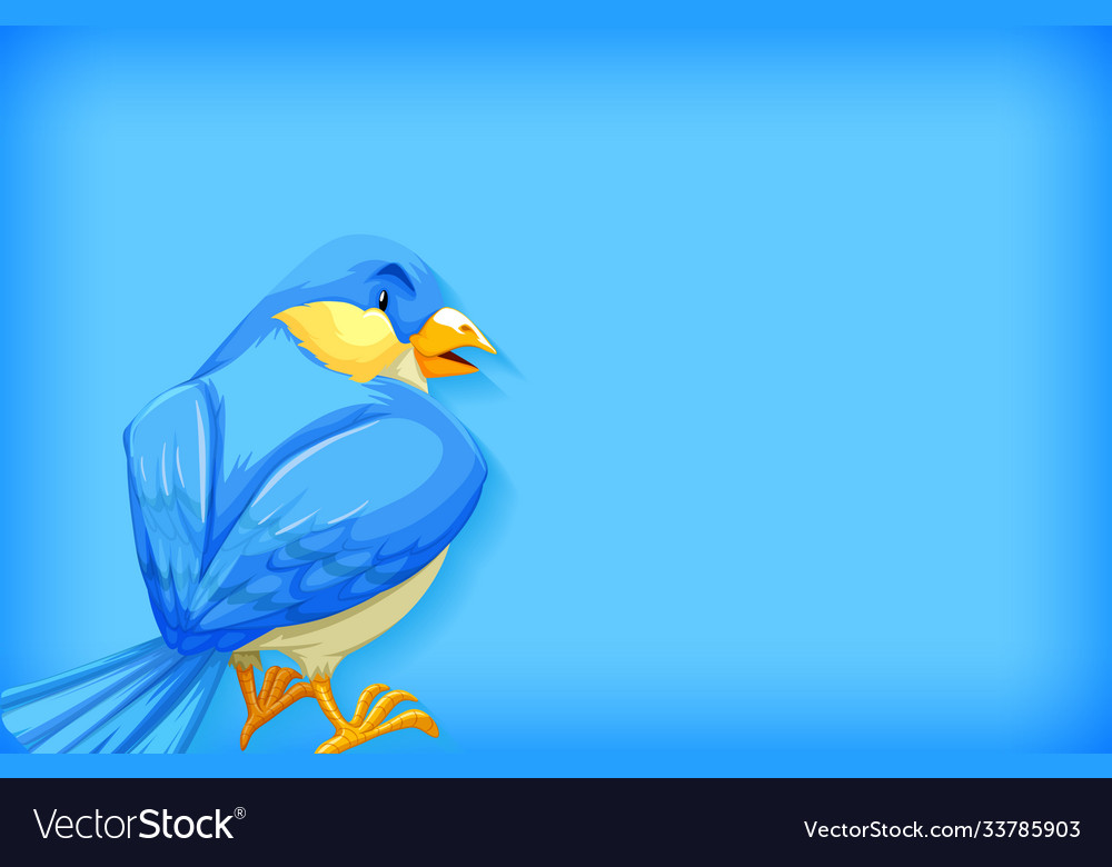 Blue Bird Background