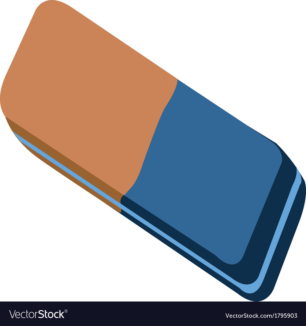 Eraser Royalty Free Vector Image - VectorStock