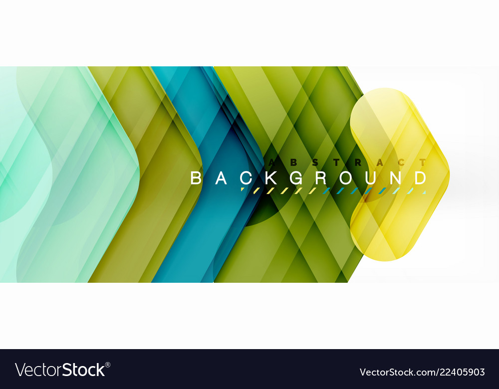Glossy Arrow Abstract Background