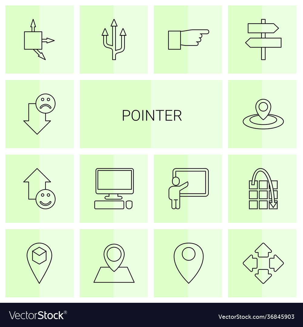 Pointer icons
