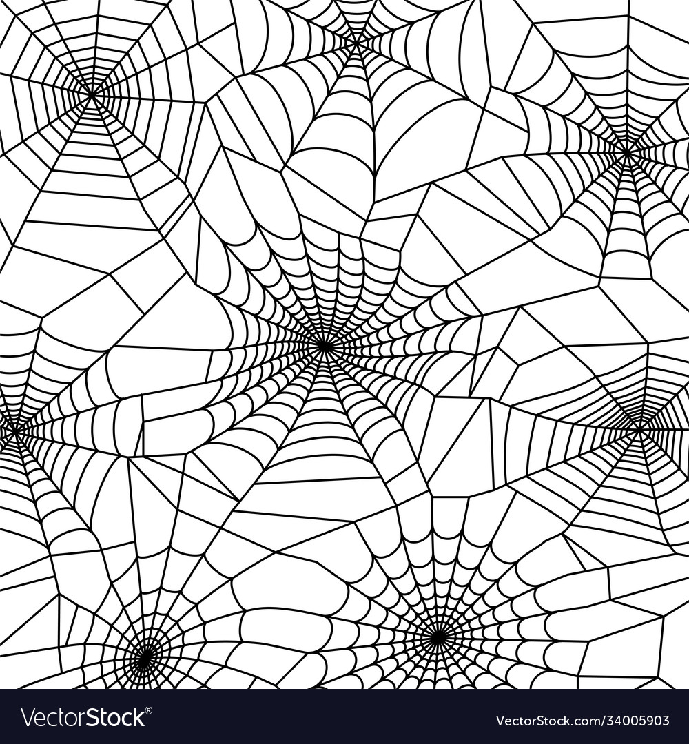 Spooky Spiderweb Pattern