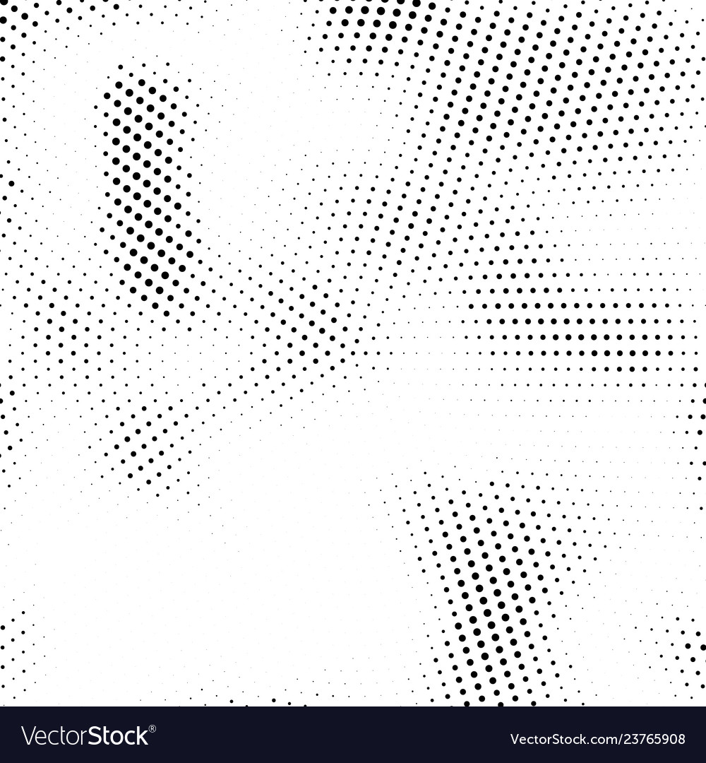 Abstract halftone dots