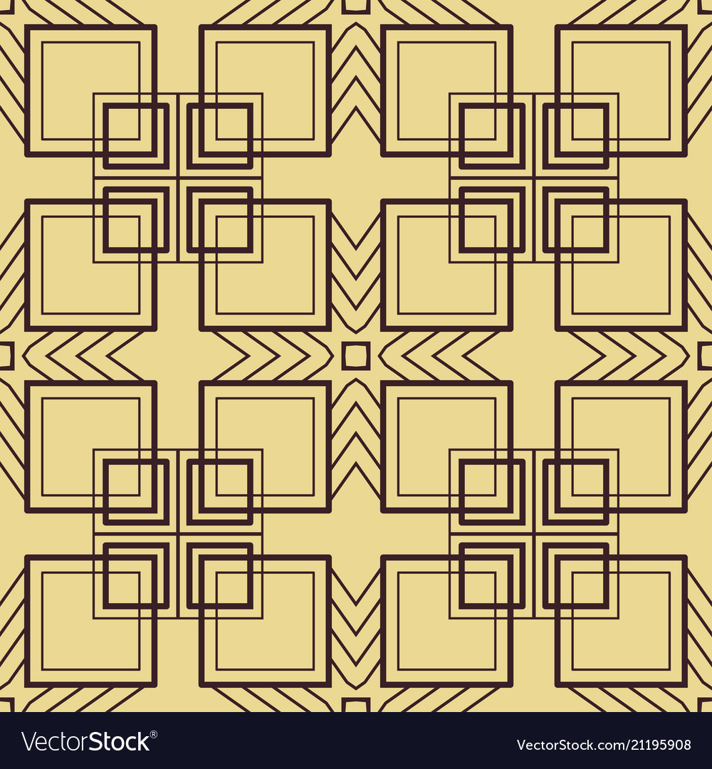 Art deco seamless pattern Royalty Free Vector Image