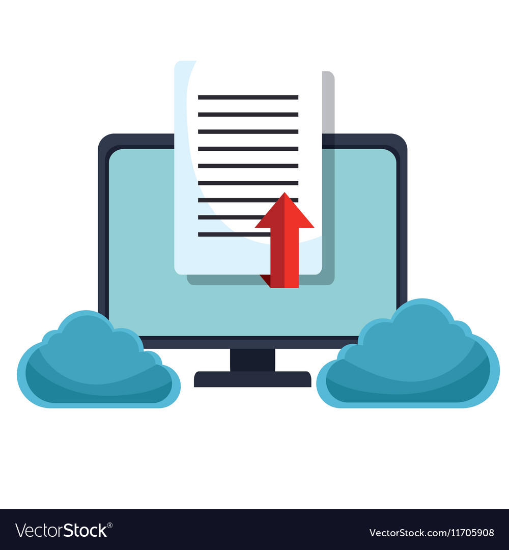 Computer desktop display isolated icon