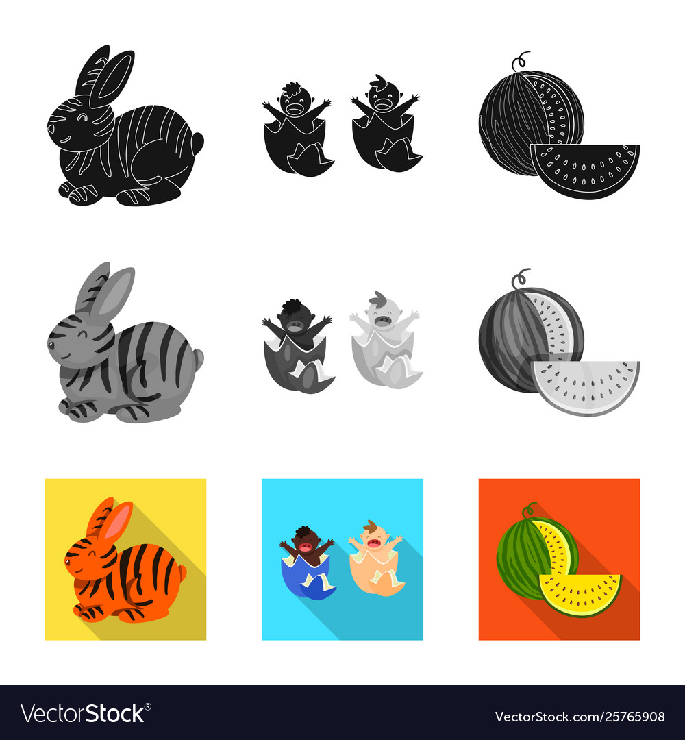 Design test and synthetic symbol vector image Design test and synthetic symbol