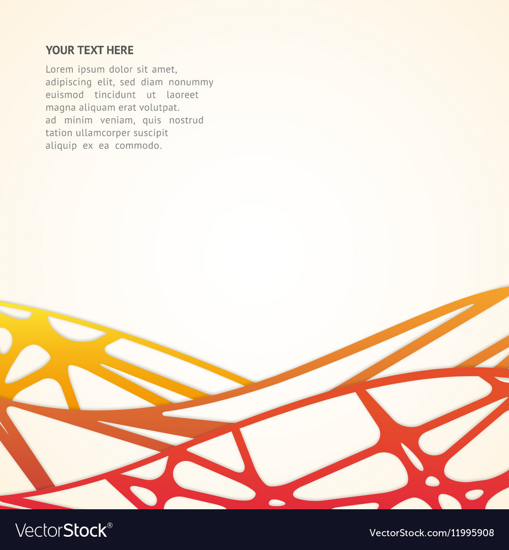 Dynamic Red Abstract Background