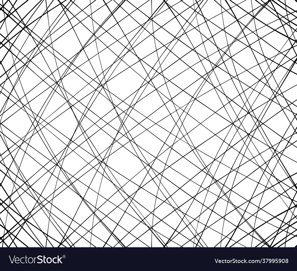 Hand drawn abstract pattern with lines Vector Image Hand drawn abstract pattern with lines