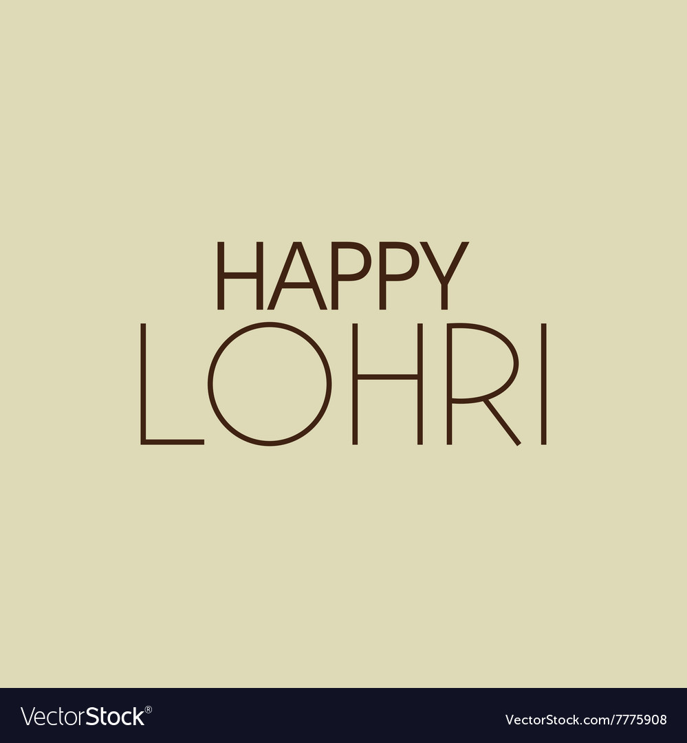 Happy lohri background