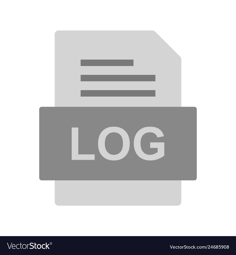 Log file document icon