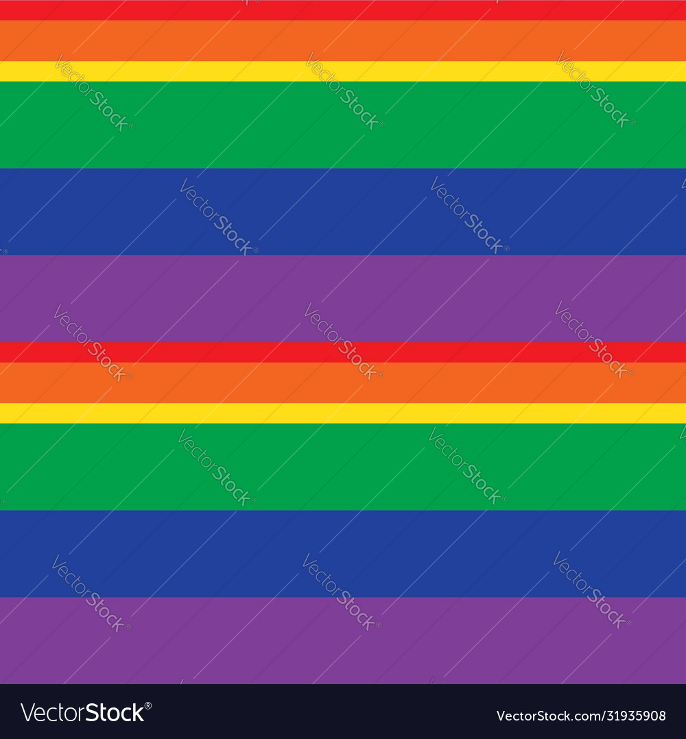 Rainbow stripe seamless pattern background Vector Image Rainbow stripe seamless pattern background
