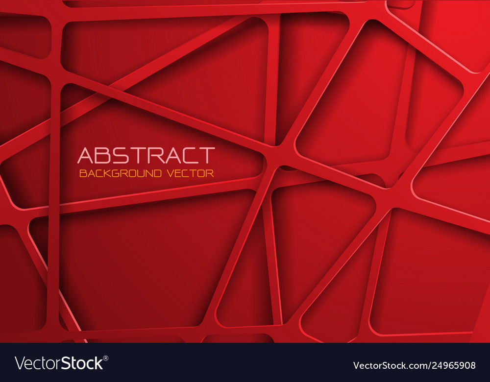 Red tone mesh line cross pattern overlap vector image Red tone mesh line cross pattern overlap