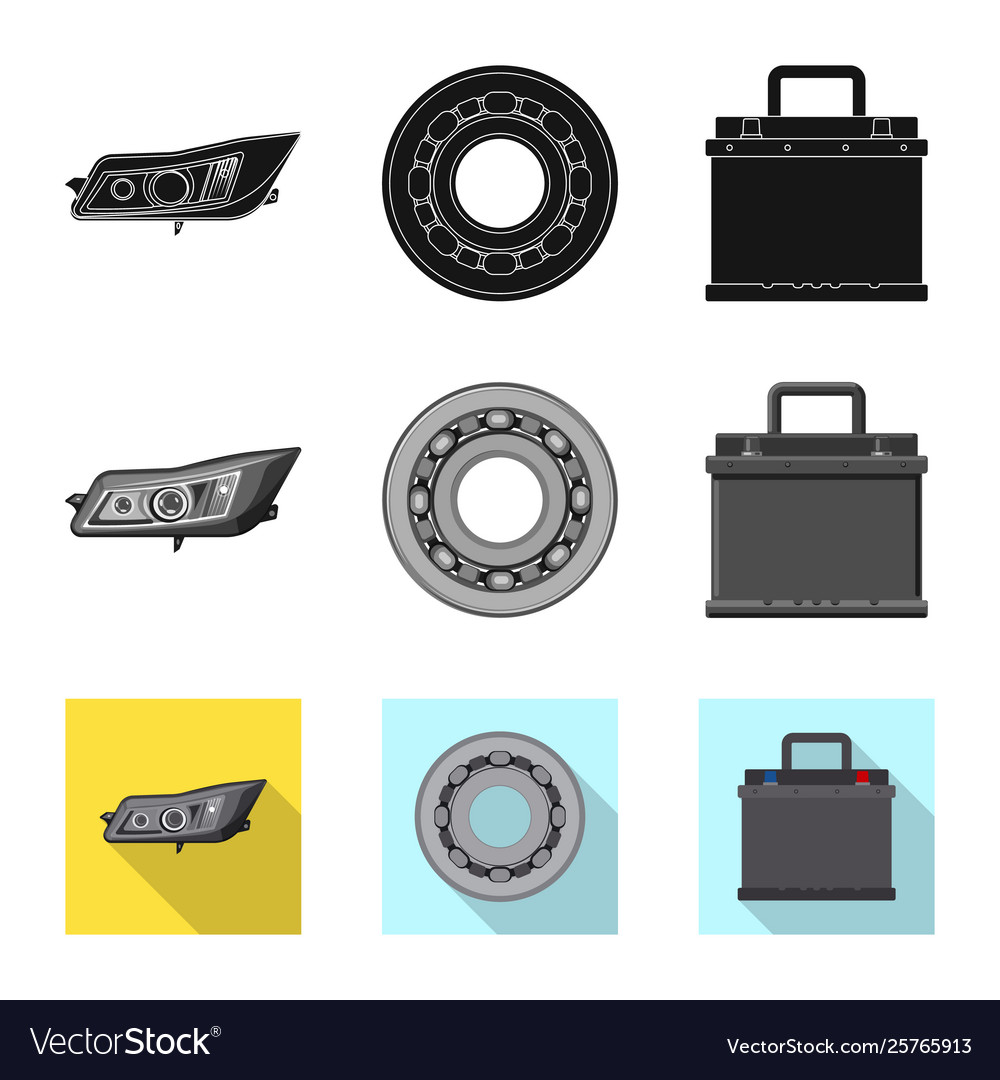 Auto and part sign set