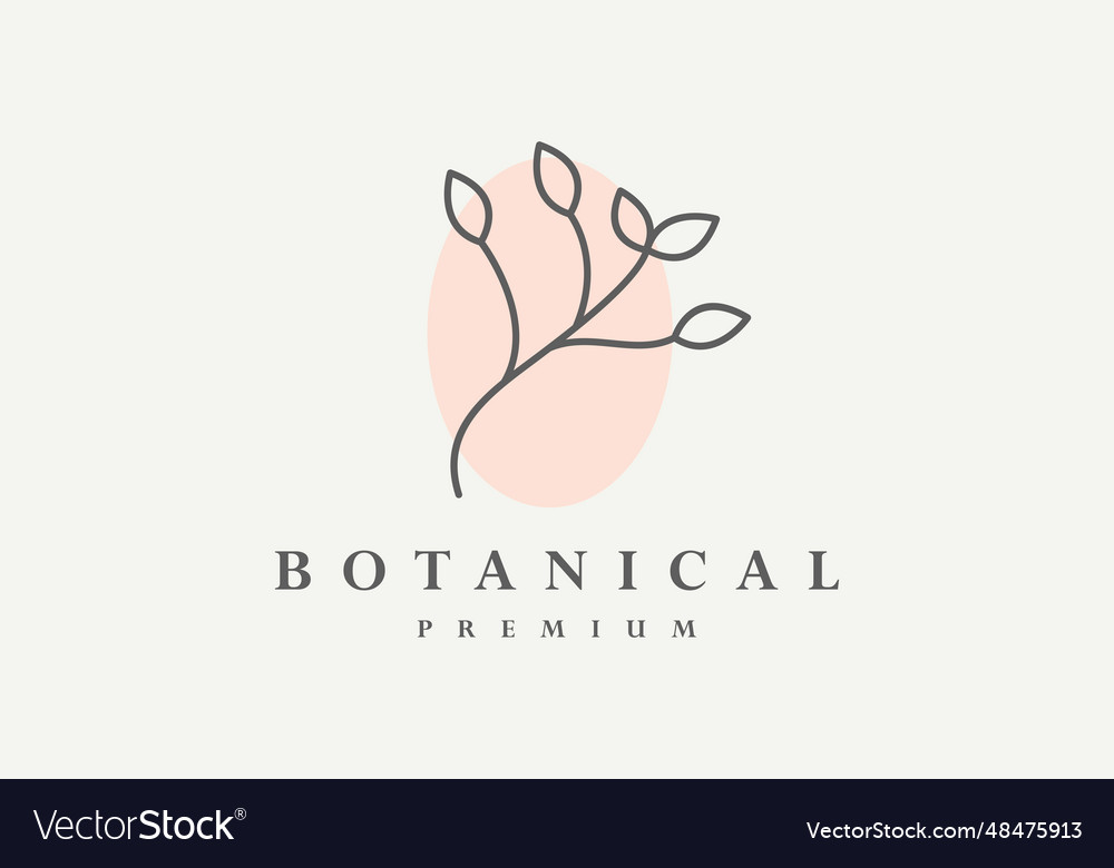 Botanical Royalty Free Vector Image - VectorStock