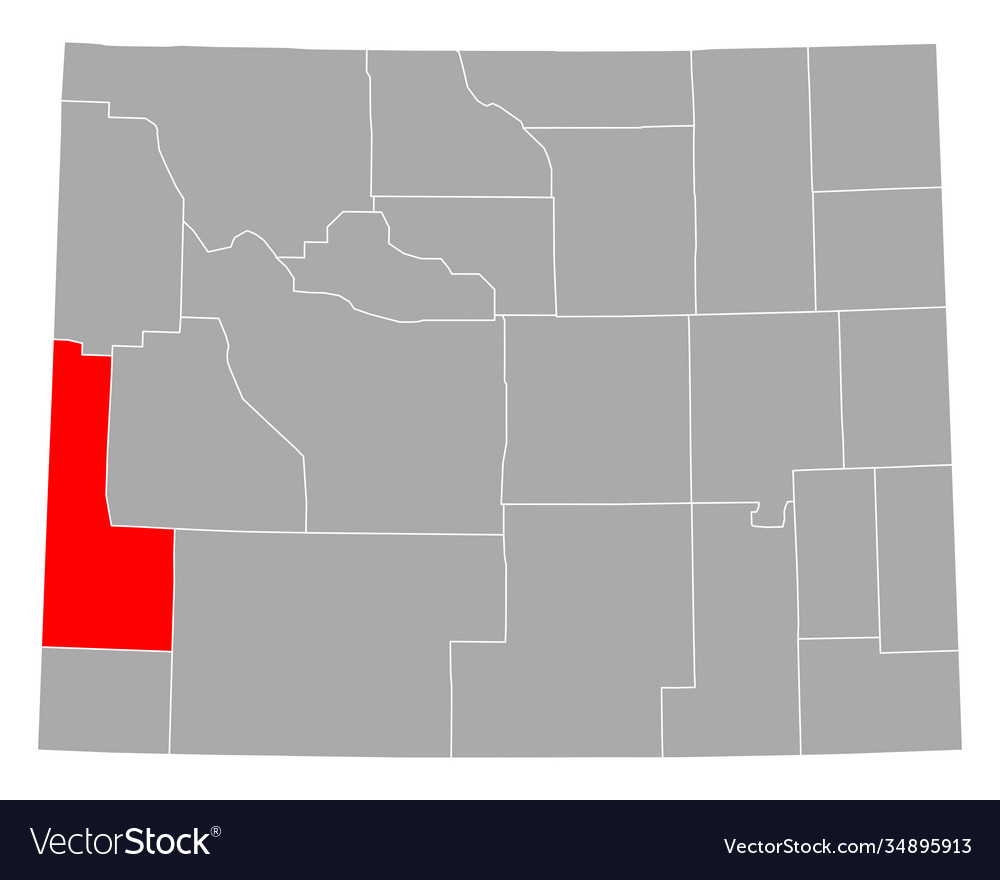 Map lincoln in wyoming