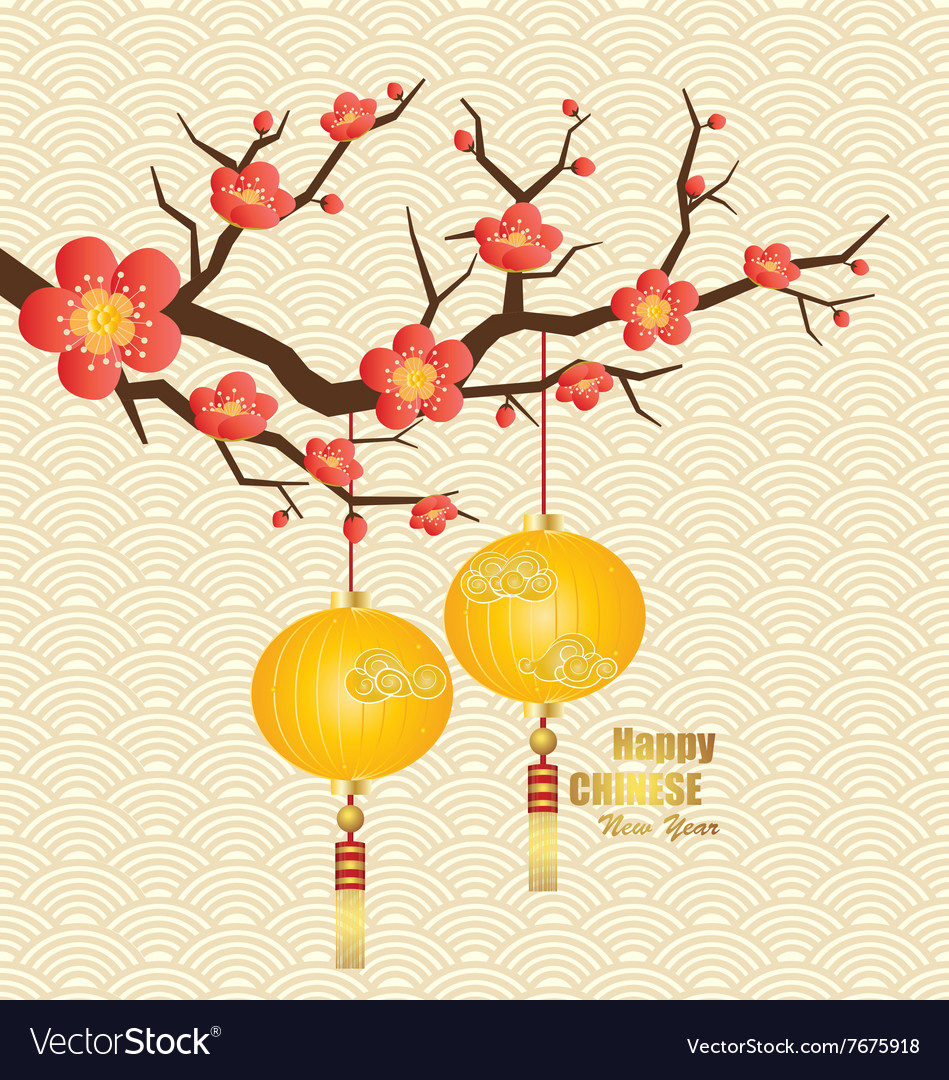 Chinese new year greeting card