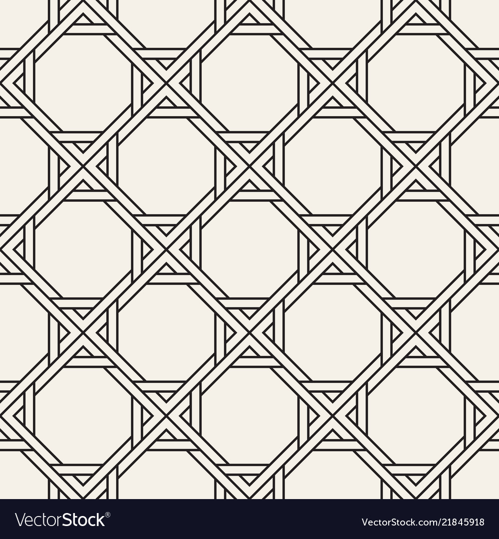 Geometric Line Pattern - Simple Tiling