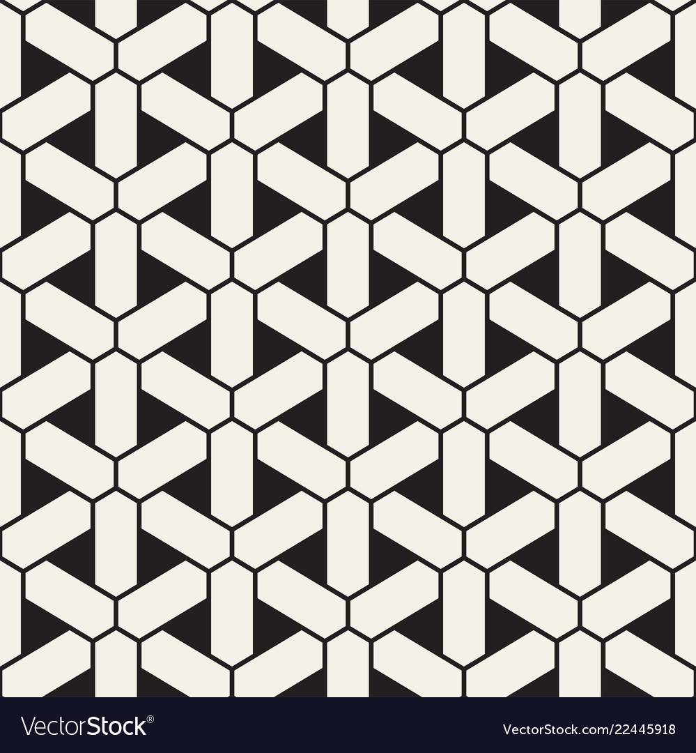 Geometric Line Tiling Pattern