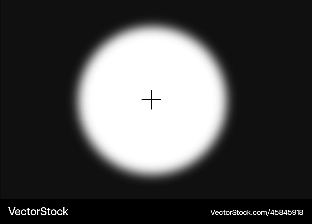 Gun viewfinder sniper scoperifle view isolated Vector Image