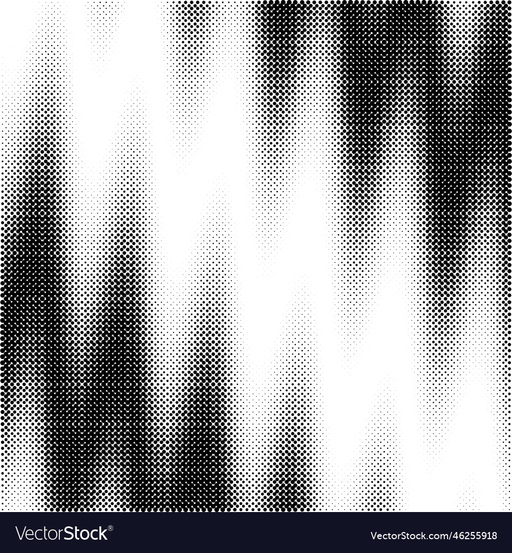 Monochrome gradient halftone dots background