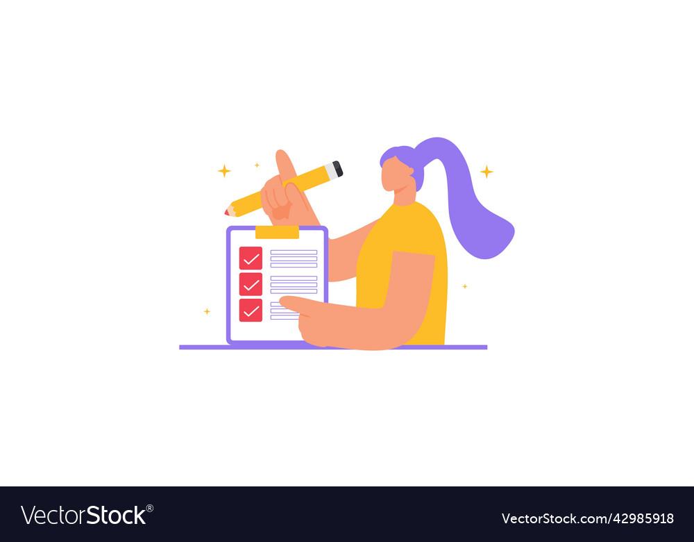 Task done business concept with tiny person