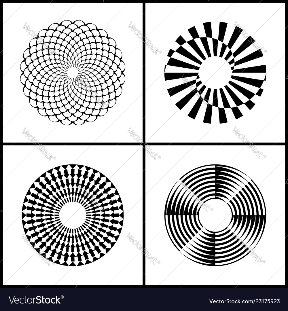 Design elements vector image Design elements