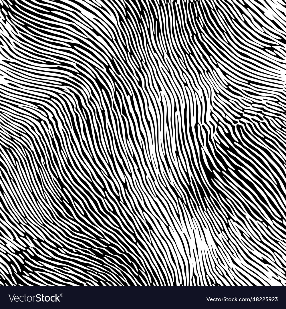 Fingerprint seamless background on square shape