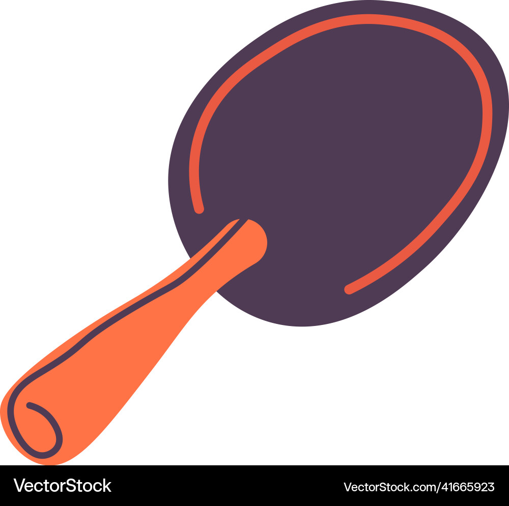 Table tennis racket ping pong equipment Royalty Free Vector