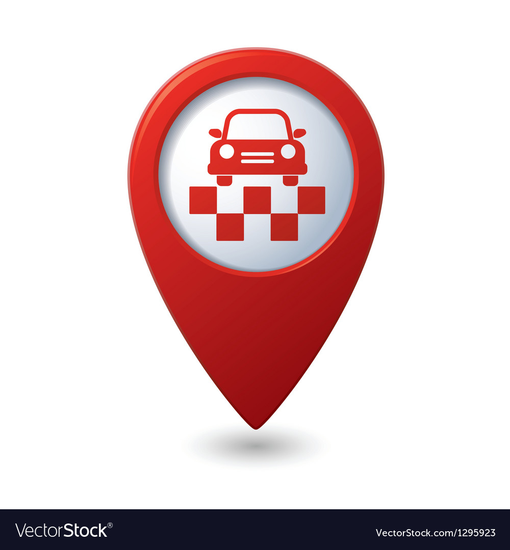 Taxi Pointer Map Icon