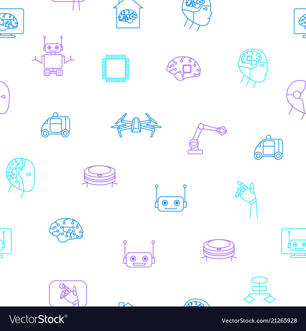 AI Robot Pattern