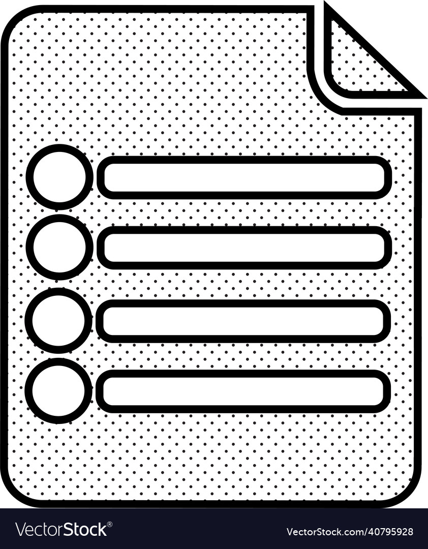 Document file icon paper doc sign