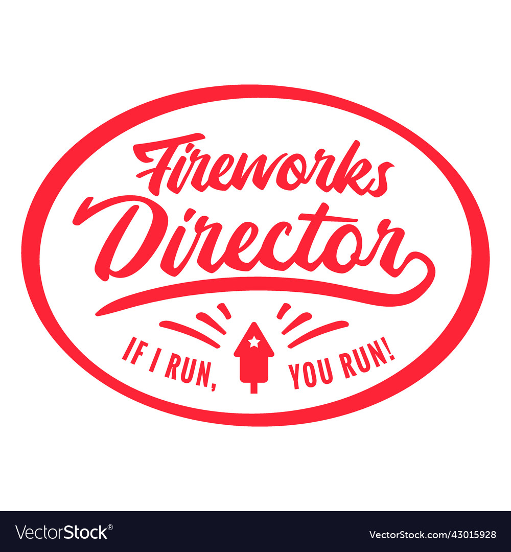 Fireworks director badge