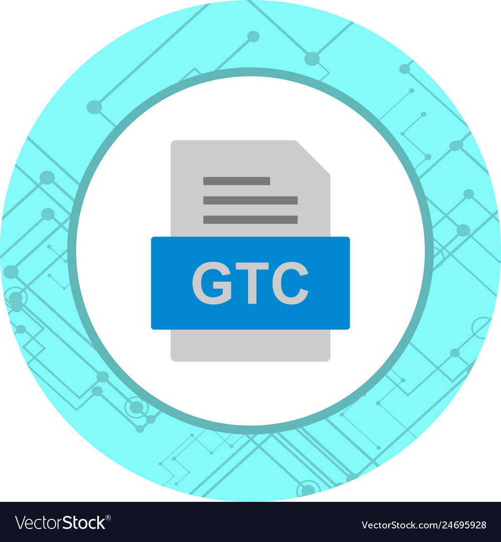 Gtc file document icon
