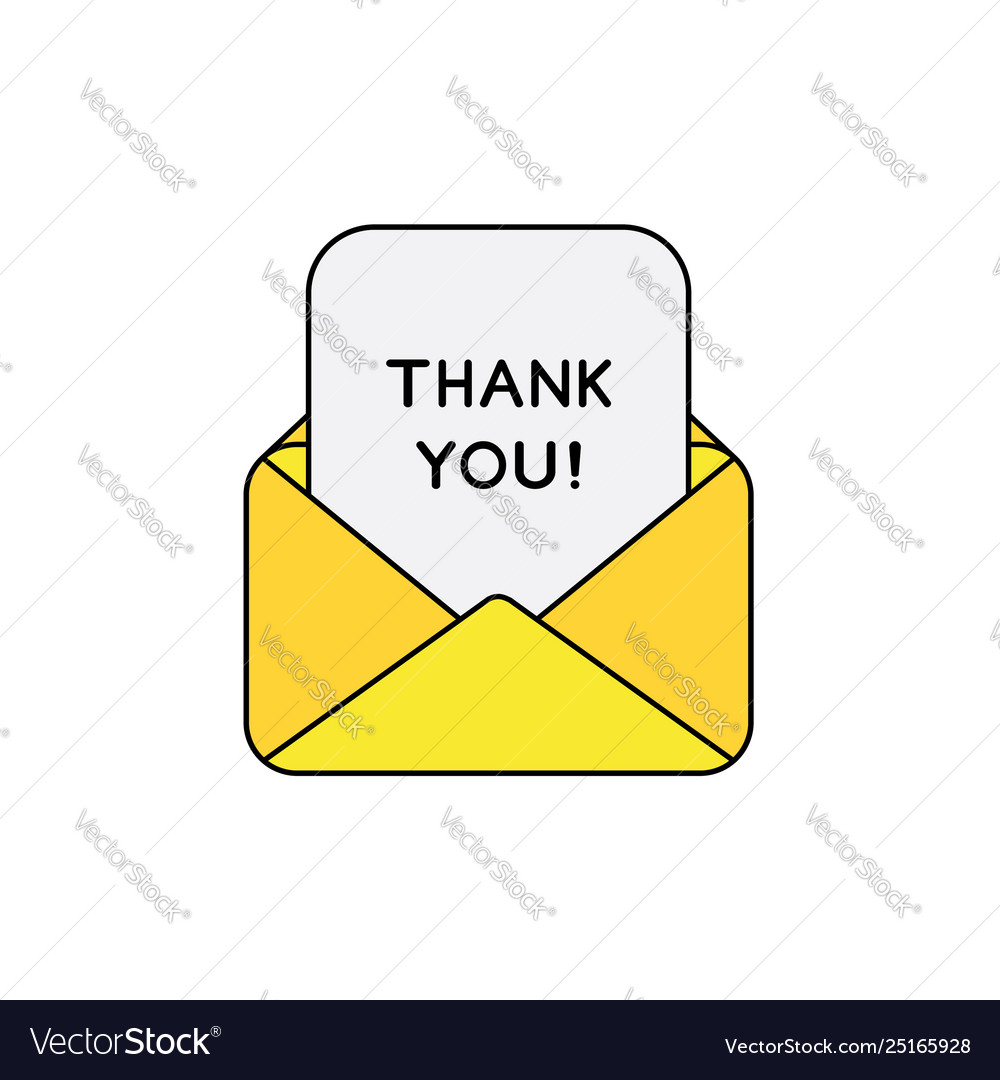 Icon concept open envelope mail or message vector image Icon concept open envelope mail or message