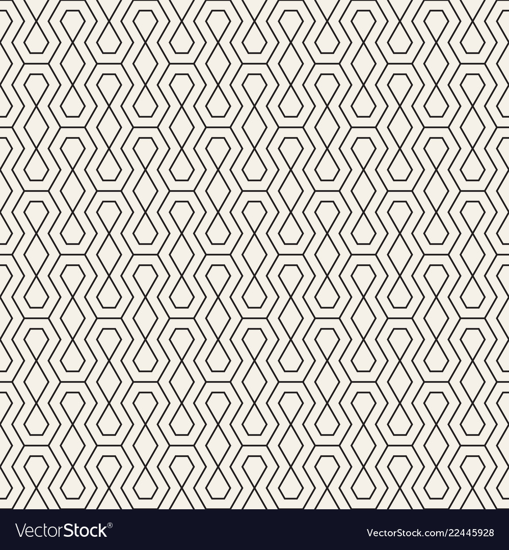 Seamless geometric pattern simple abstract lines vector image Seamless geometric pattern simple abstract lines
