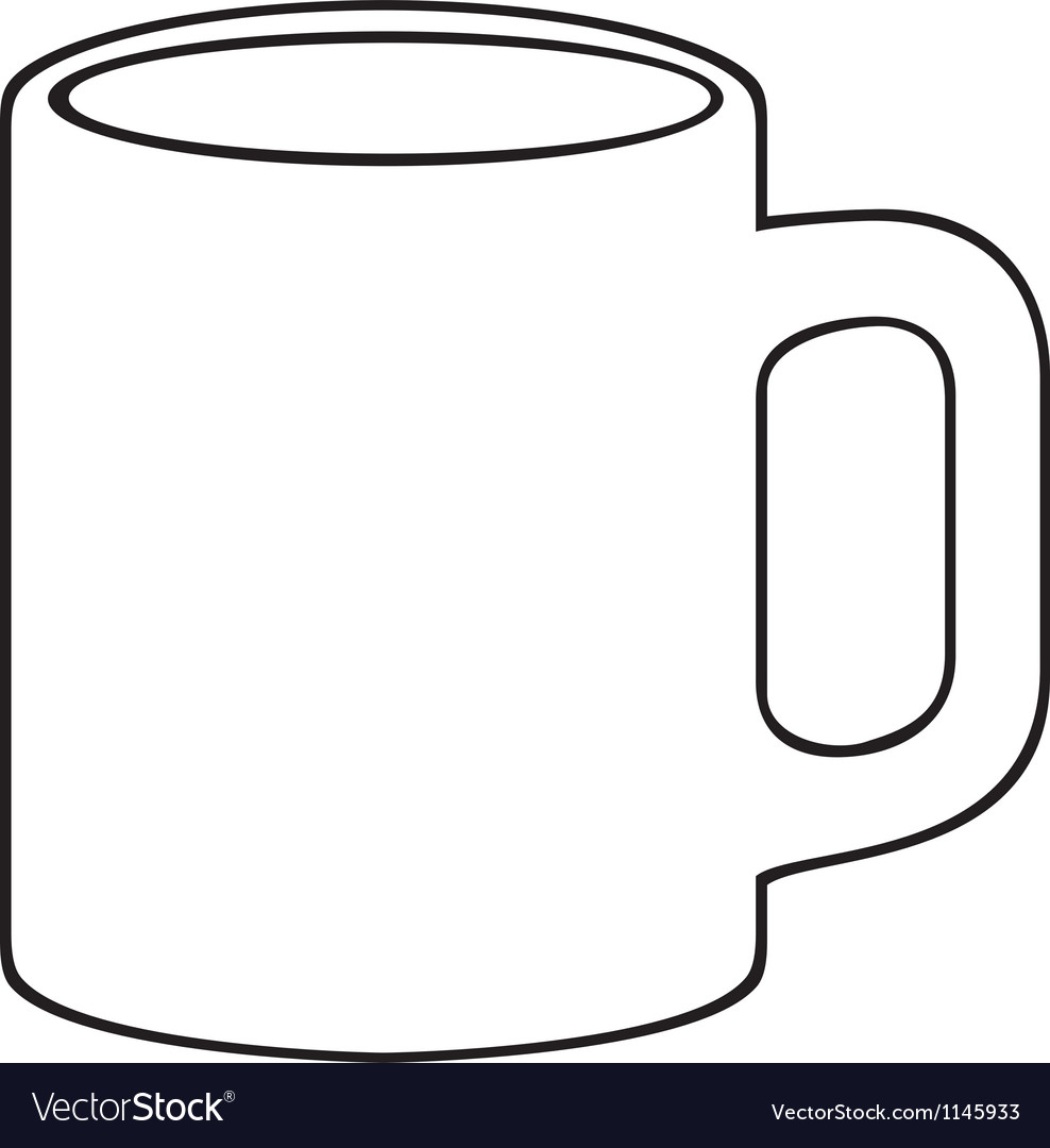 Download Coffee mug-white cup Royalty Free Vector Image