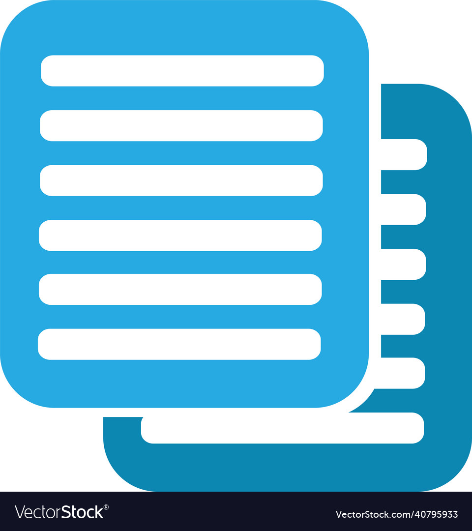 Document file icon paper doc sign