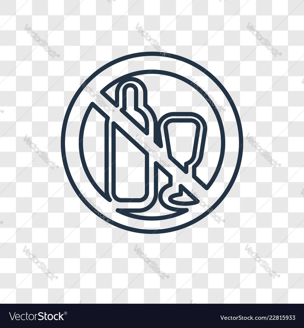 Garbage concept linear icon isolated