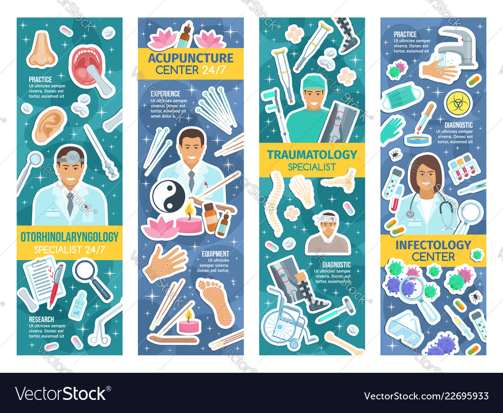 Human organs doctors and medical equipment Vector Image