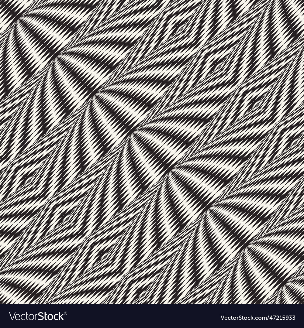 Monochrome moire textured diagonal striped pattern