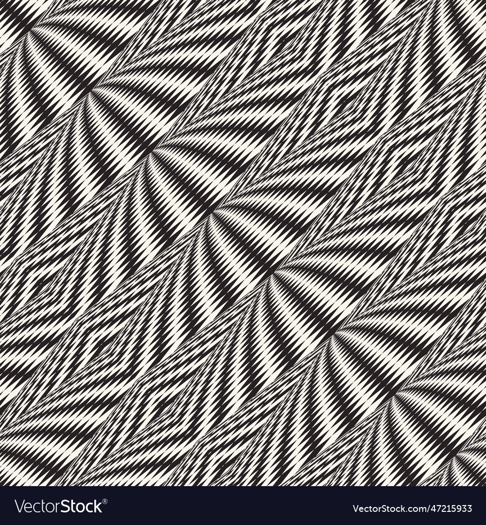 Monochrome moire textured diagonal striped pattern