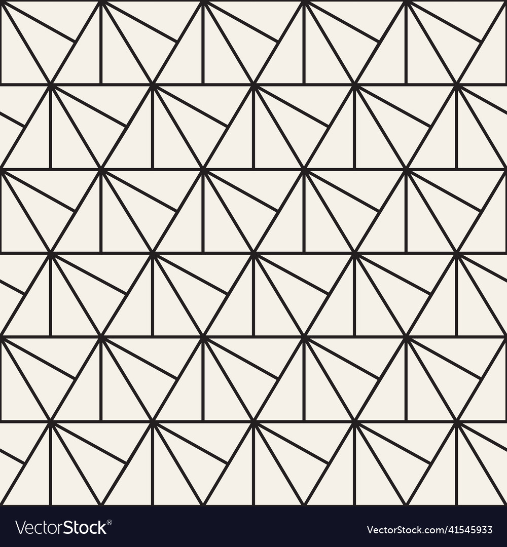 Seamless pattern repeating geometric elements vector image Seamless pattern repeating geometric elements