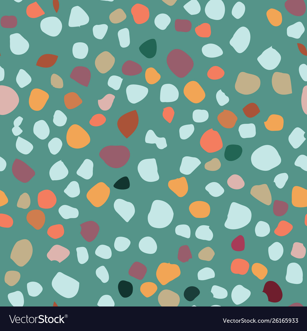 Terrazzo seamless repeat pattern design