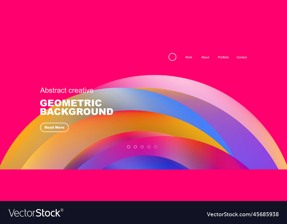 Circles minimal abstract background techno Vector Image Circles minimal abstract background techno