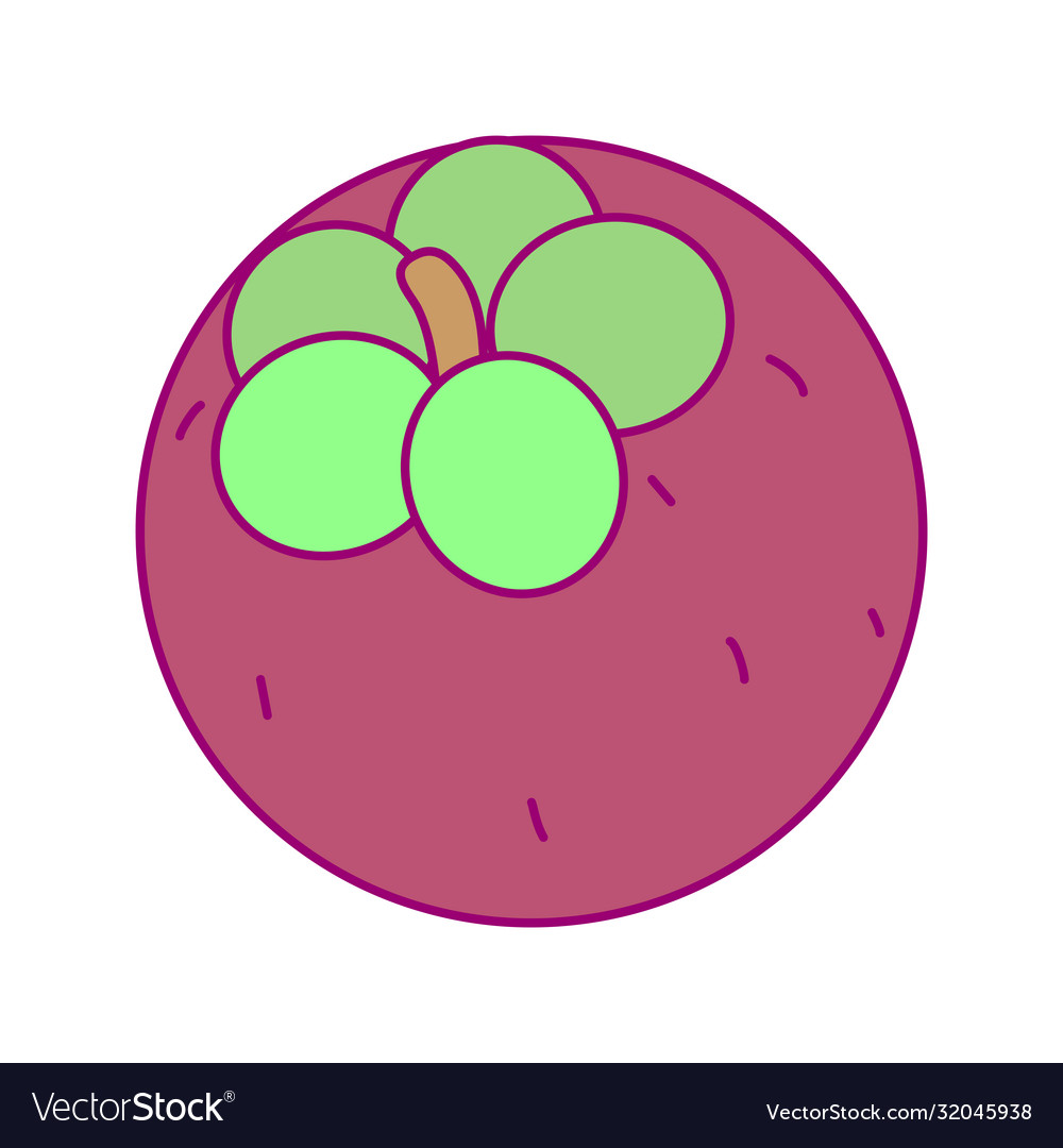 Disposable template round fruit Royalty Free Vector Image