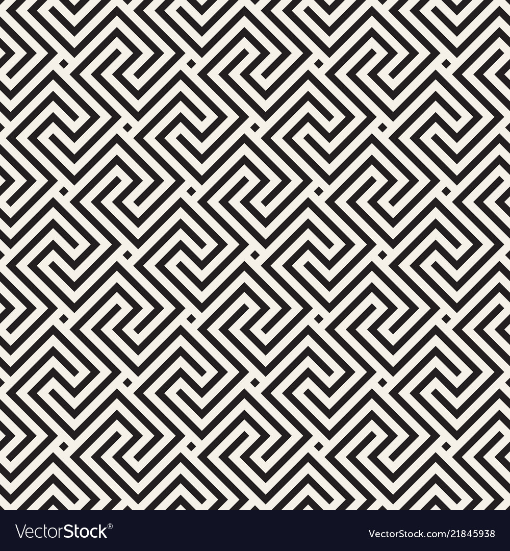 Seamless geometric pattern simple abstract lines vector image Seamless geometric pattern simple abstract lines