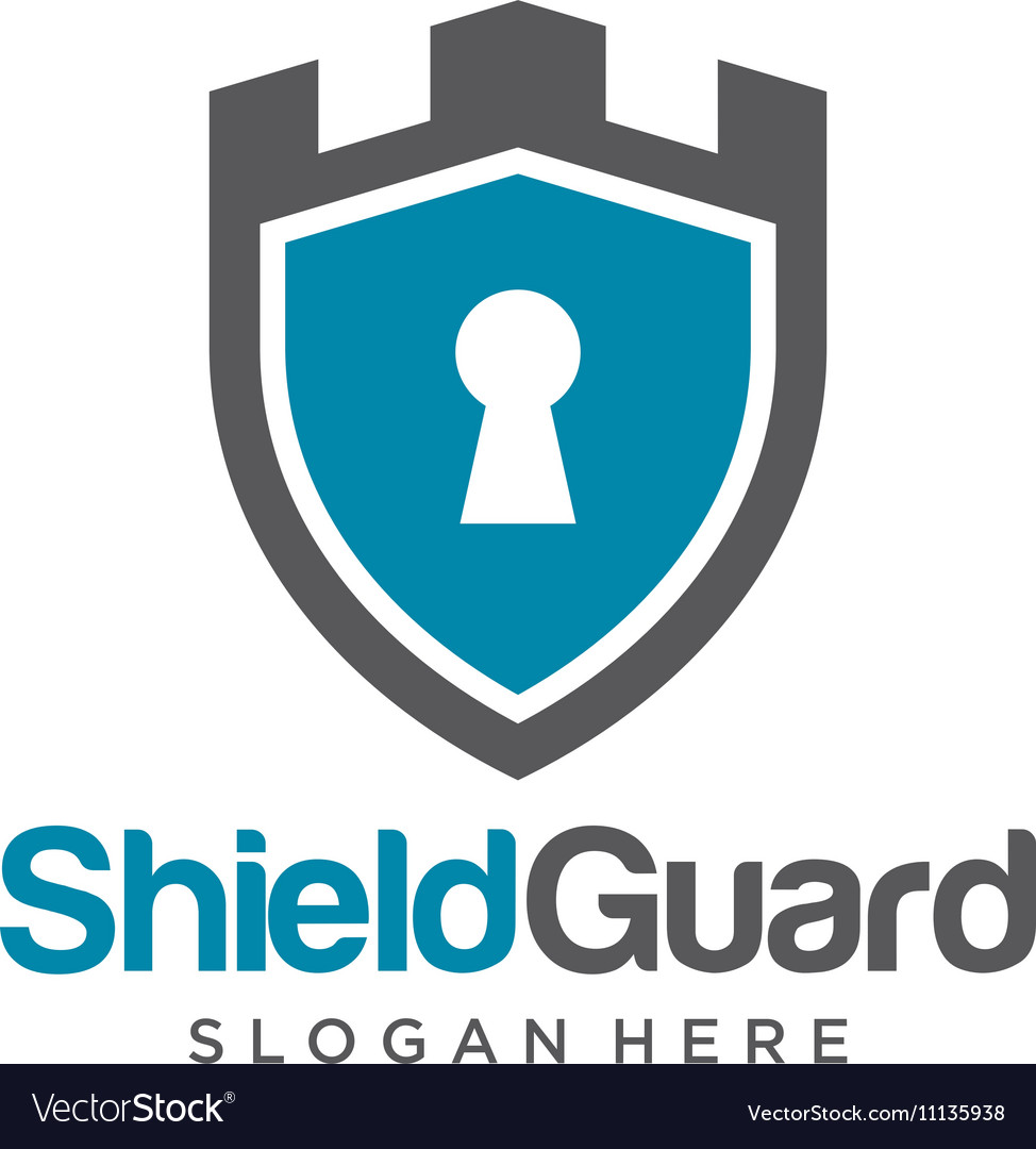 Shield logo template