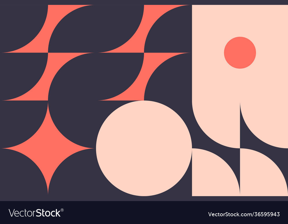 Abstract elements design vector image Abstract elements design